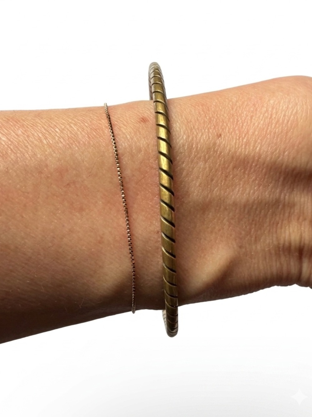 Simple Metal Gold Cuff